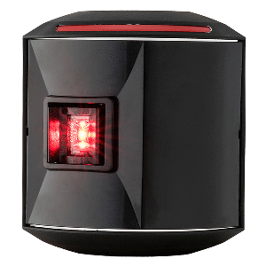 Aqua Signal Series 44 Port Side Mount LED Light - 12V/24V - Black Housing