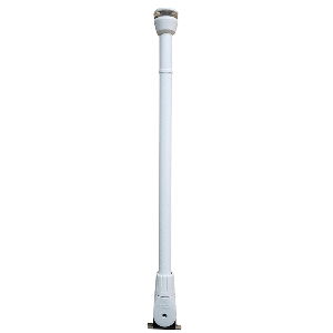 Aqua Signal Series 30 All-Round White Fold-Down Deck Mount LED Light w/19.5' Mounting Arm - White Housing