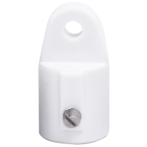 Sea-Dog Nylon Top Cap - White - 3/4'