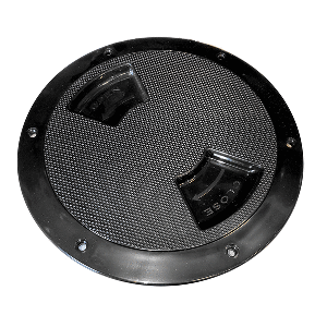 Sea-Dog Textured Quarter Turn Deck Plate - Black - 6'
