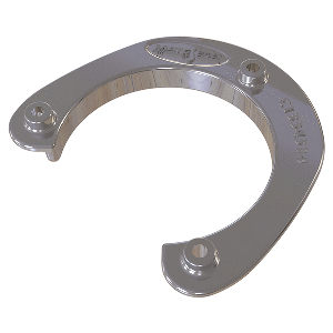 Mate Series Stainless Steel Rod & Cup Holder Backing Plate f/Round Rod/Cup Only f/3-3/4' Holes