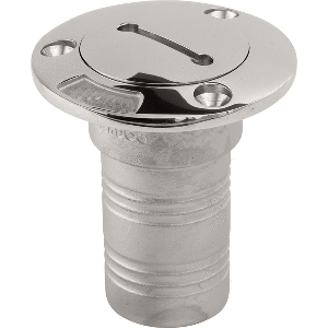 Sea-Dog Stainless Steel Cast Hose Deck Fill Fits 1-1/2' Hose - Gas