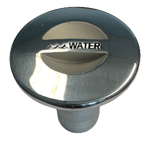 Sea-Dog Stainless Steel Key Free Hose Deck Fill Fits 1-1/2' Hose - Water
