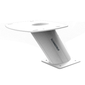 Scanstrut PowerTower® 10' Aluminum Forward Leaning 2kW/4kW for Raymarine, Garmin & Navico BR24, 3G & 4G