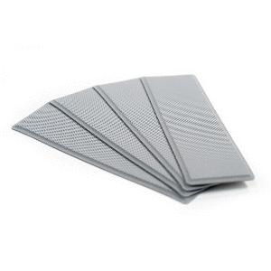 SeaDek Embossed 5mm 4-Piece Step Kit - 3.75' x 12.75' - Storm Gray
