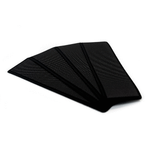 SeaDek Embossed 5mm 4-Piece Step Kit - 3.75' x 12.75' - Black