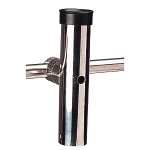 Sea-Dog Rail Mount Adjustable Rod Holder Fits Diameter 1-11/16' - Formed & Cast 316 Stainless Steel
