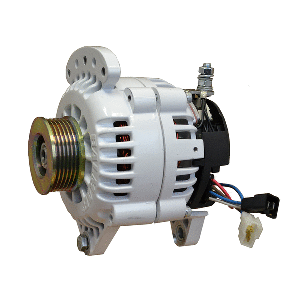 Balmar Alternator 100 Amp 12V 3.15' Dual foot Saddle Single K6 Pulley w/Isolated Grounding