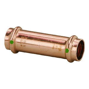 Viega ProPress 1-1/2' Extended Coupling w/o Stop - Double Press Connection - Smart Connect Technology