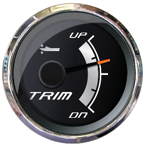 Faria Platinum 2' Trim Gauge f/Mercury, Mariner, Mercruiser, Volvo DP, Yamaha 2001 & Newer