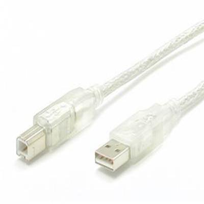 10 Transparent USB Cable AB