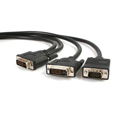 6 DVI VGA Video Splitter