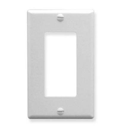 Decorex Faceplate 1 Gang - White