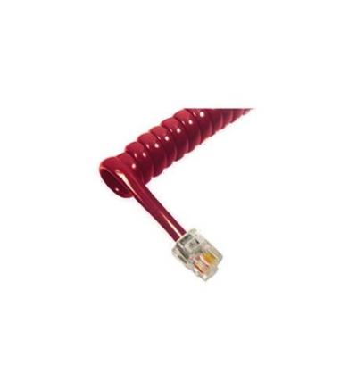 GCHA444012-FCR / 12 RED Handset Cord