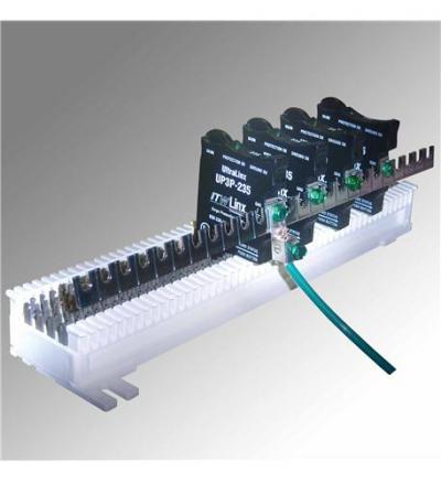 UltraLinx 66 Block 25 Pair Ground Bar