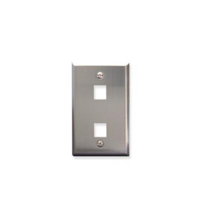 IC107SF2SS - 2Port Face - Stainless