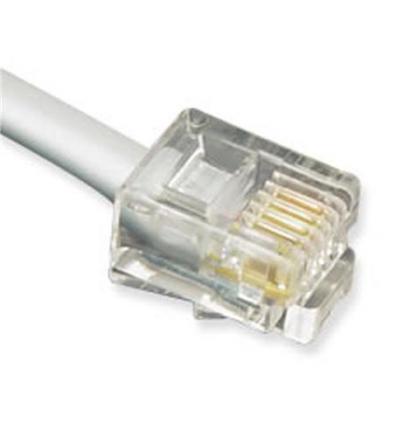 GCLB466014 / 14 Flat Line Cord 6P4C SV