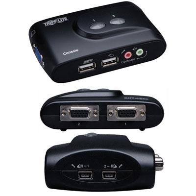 2 Port Compact USB KVM Switch