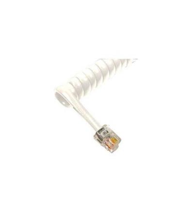 GCHA444012-FWH / 12 WHITE Handset Cord
