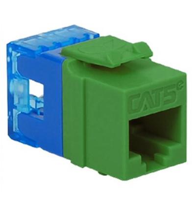 MODULE, CAT 5e, HD, GREEN