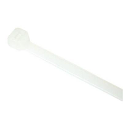 CABLE TIE, 40 LBS, 12in,  NATURAL 100PK