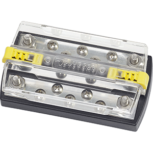 Blue Sea 2723 DualBus Plus 5/16' Stud - 5 x 10 - 32 Screw Terminal