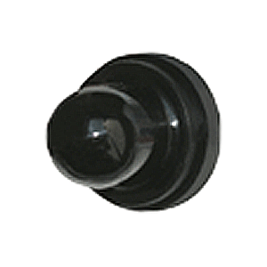 Blue Sea 4137 Push Button Reset Only Circuit Breaker Boot - Black