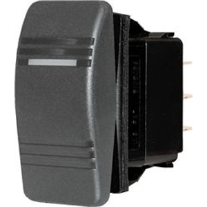Blue Sea 8287 Water Resistant Contura III Switch - Black