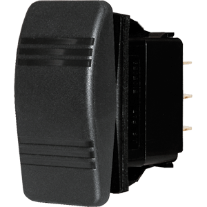 Blue Sea 8292 Water Resistant Contura III Switch - Black