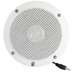 Poly-Planar 5' VHF Extension Speaker (Single) - Flush Mount - White