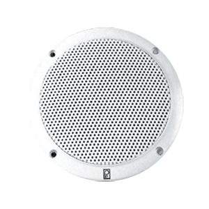 Poly-Planar 4' 2-Way Coax Integral Grill Marine Speaker - (Pair) White