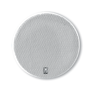 Poly-Planar 5.25' Platinum Round Marine Speaker - (Pair) White