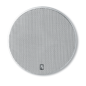 Poly-Planar 6.5' Platinum Round Marine Speaker - (Pair) White