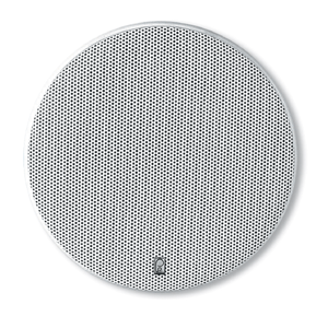 Poly-Planar 8' Platinum Round Marine Speaker - (Pair) White