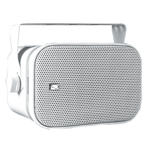 Poly-Planar MA800W Compact Box Speaker - (Pair) White