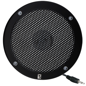 Poly-Planar 5' VHF Extension Speaker - Flush Mount - (Single) Black