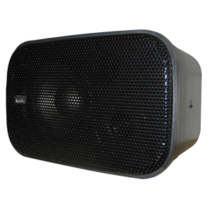 Poly-Planar Compact Box Speaker - 7-1/2' x 4-15/16' x 4-15/16' - (Pair) Black