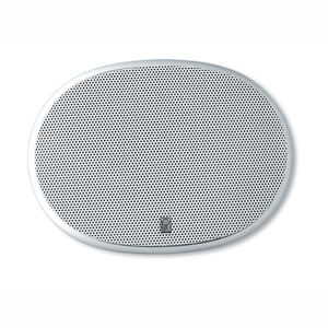 Poly-Planar 6' x 9' 3-Way Platinum Oval Marine Speaker - (Pair) White