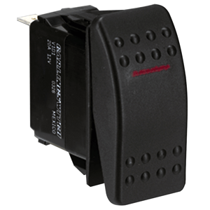 Paneltronics SPST ON/OFF Waterproof Contura Rocker Switch