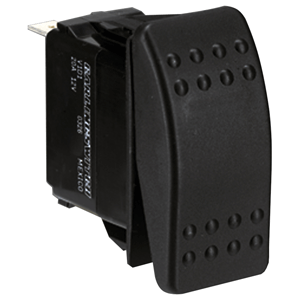 Paneltronics Switch SPST Black Off/On Waterproof Rocker