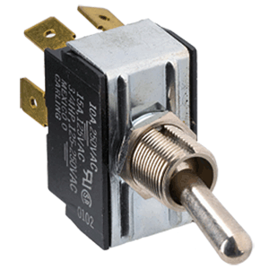 Paneltronics DPST ON/OFF Metal Bat Toggle Switch