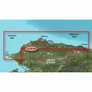 Garmin BlueChart® g3 Vision® HD - VUS035R - North Slope Alaska - microSD™/SD™