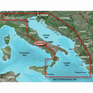 Garmin BlueChart® g3 Vision® HD - VEU014R - Italy, Adriatic Sea - microSD™/SD™