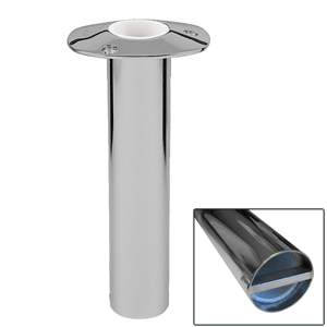 Lees 0° Stainless Steel Heavy Duty Bar Pin Rod Holder - 2' O.D.