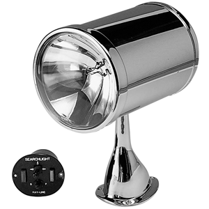 Jabsco 7' Chrome Plated Spot Light - 12v