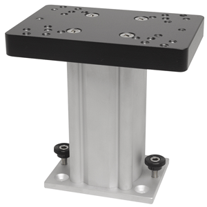 Cannon Aluminum Fixed Base Downrigger Pedestal - 6'