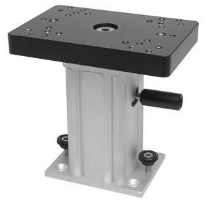 Cannon Aluminum Swivel Base Downrigger Pedestal - 6'