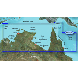 Garmin BlueChart® g2 HD - HXPC412S - Admiralty Gulf Wa To Cairns - microSD™/SD™