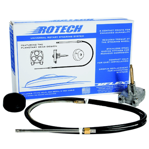 UFlex Rotech 19 Rotary Steering Package - Cable, Bezel, Helm