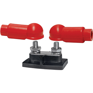 Blue Sea 2019 PowerBar Common BusBar - Dual 3/8' x 16